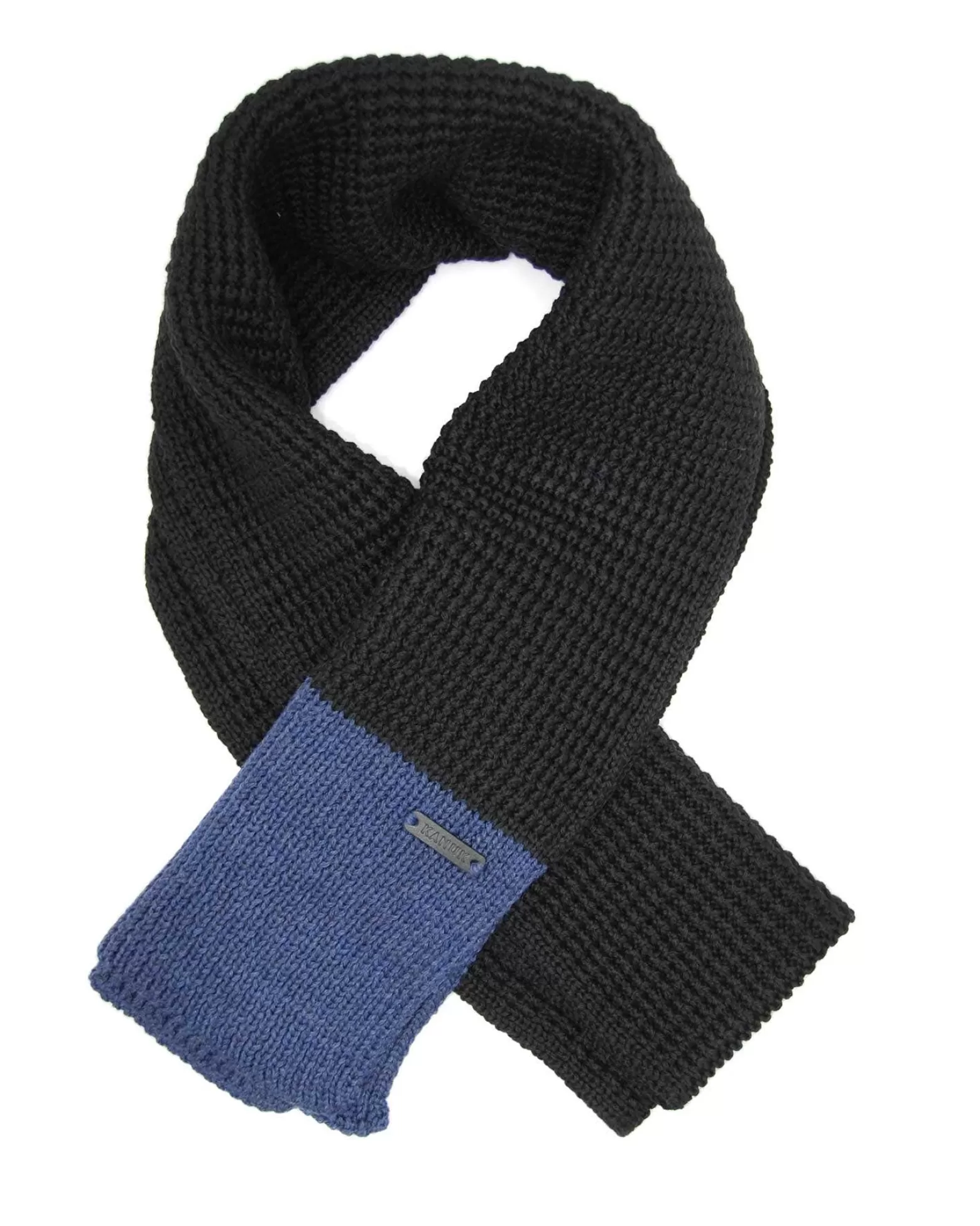 Mitaines-Kanuk Foulard Ample - Noir/Bleu Marine