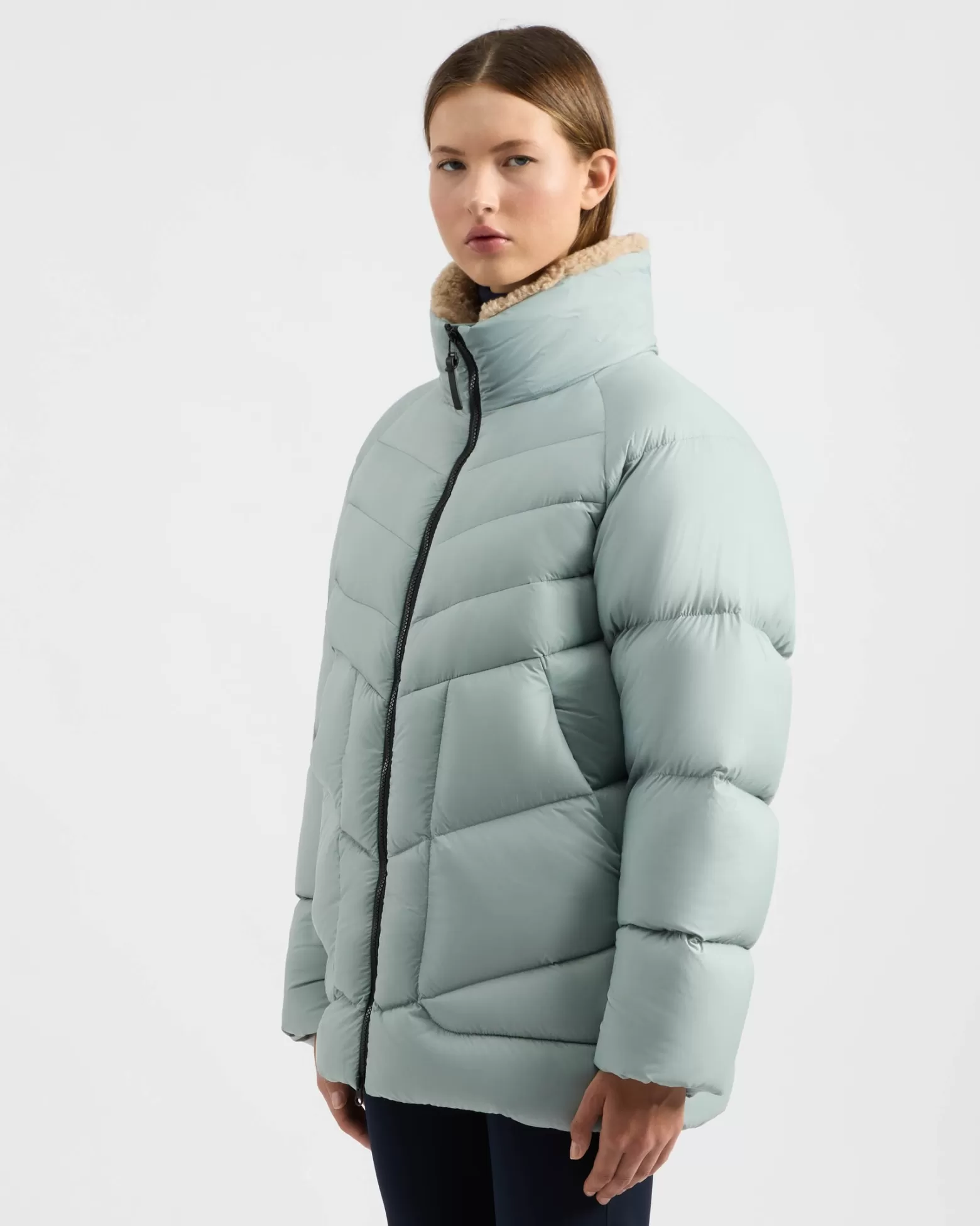 Manteaux Doudounes | Manteaux Mi-Longs-Kanuk Manteau D'hiver Barkley - Ecume De Mer