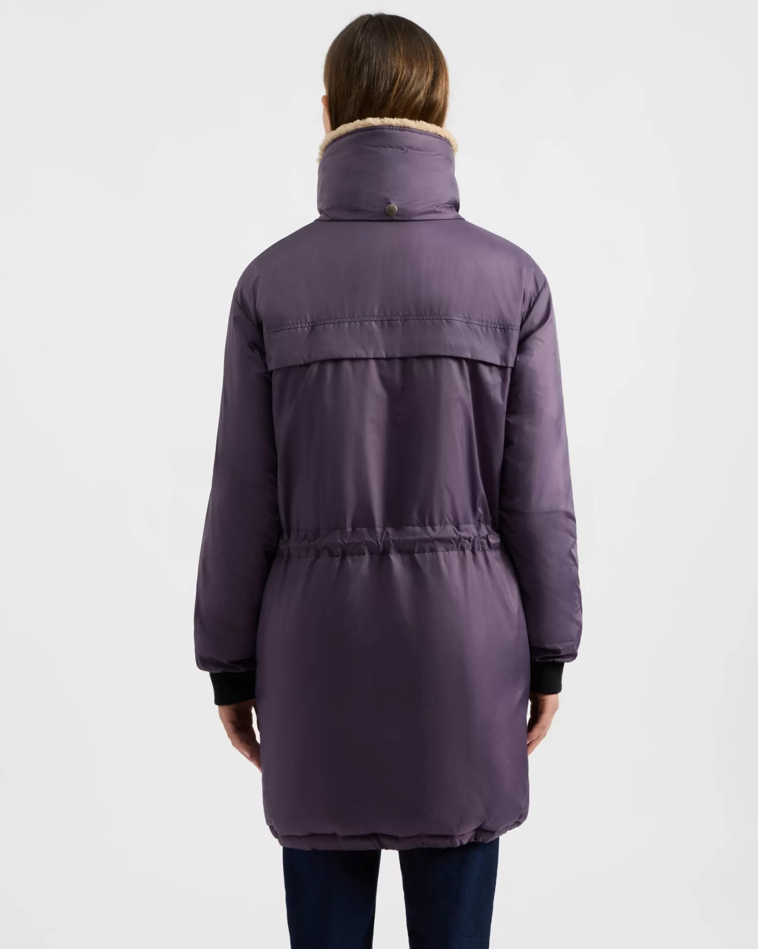 Manteaux En Isolant Synthétique | Manteaux Longs-Kanuk Manteau D'hiver Damga - Violet Vintage