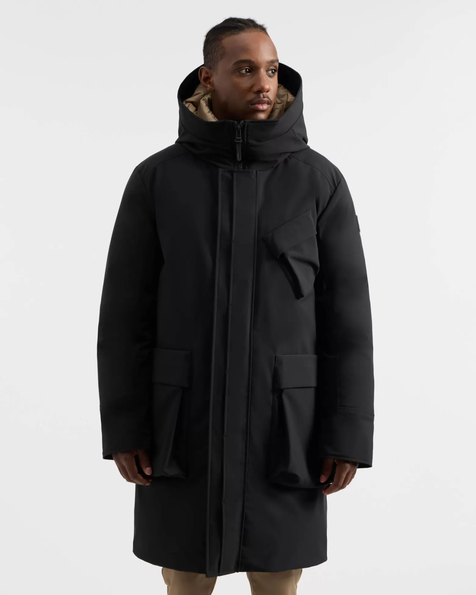 Manteaux En Duvet | Manteaux Longs-Kanuk Manteau D'hiver Jonas - Noir