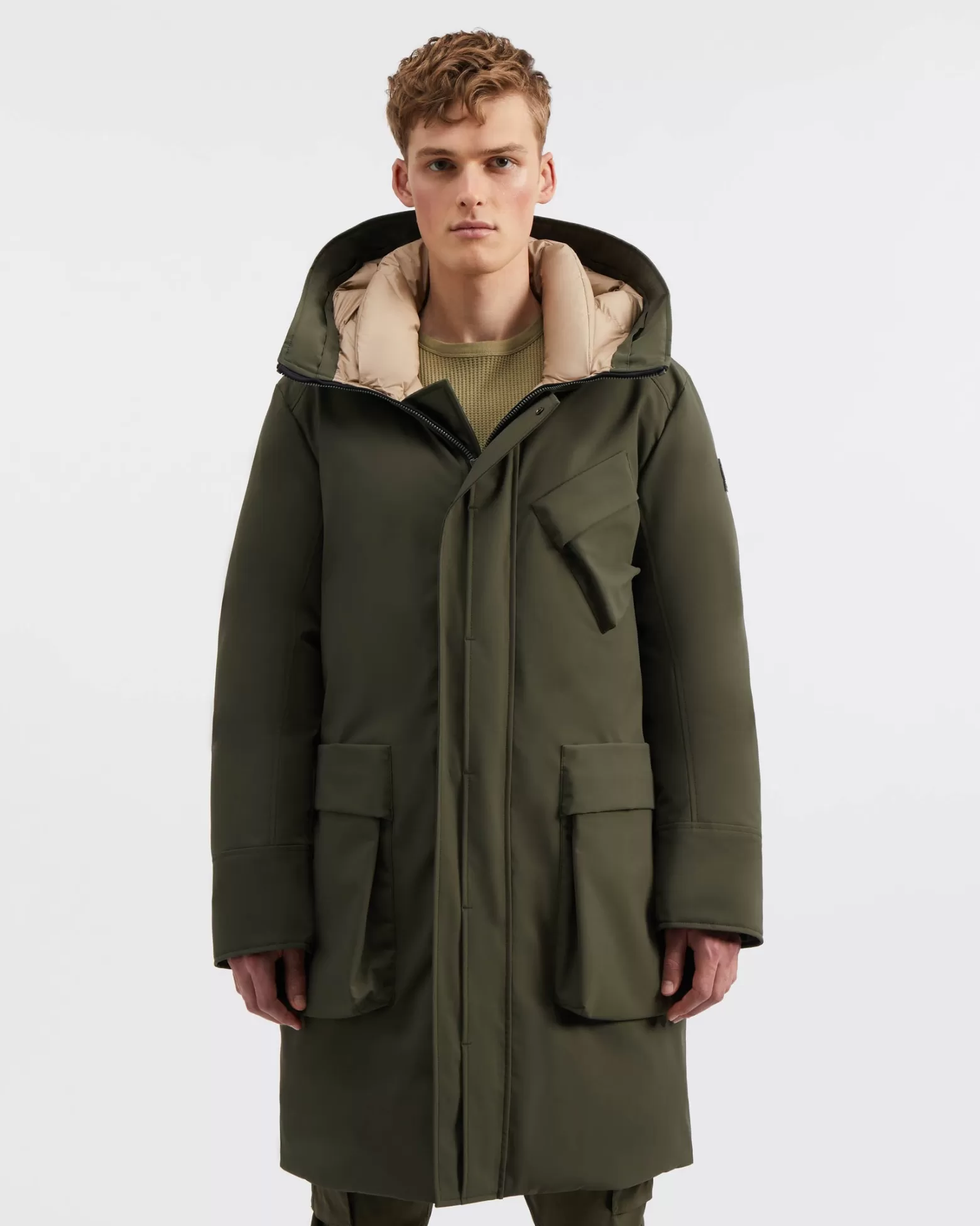 Manteaux En Duvet | Manteaux Longs-Kanuk Manteau D'hiver Jonas - Vert Chasseur